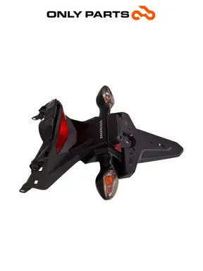 Fanale posteriore + portatarga Honda CB 500 F 500cc 2014 Nero usato — foto reale 3