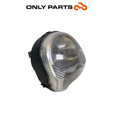 Faro anteriore Aprilia Scarabeo 300cc 2010 Bianco usato — foto reale 5