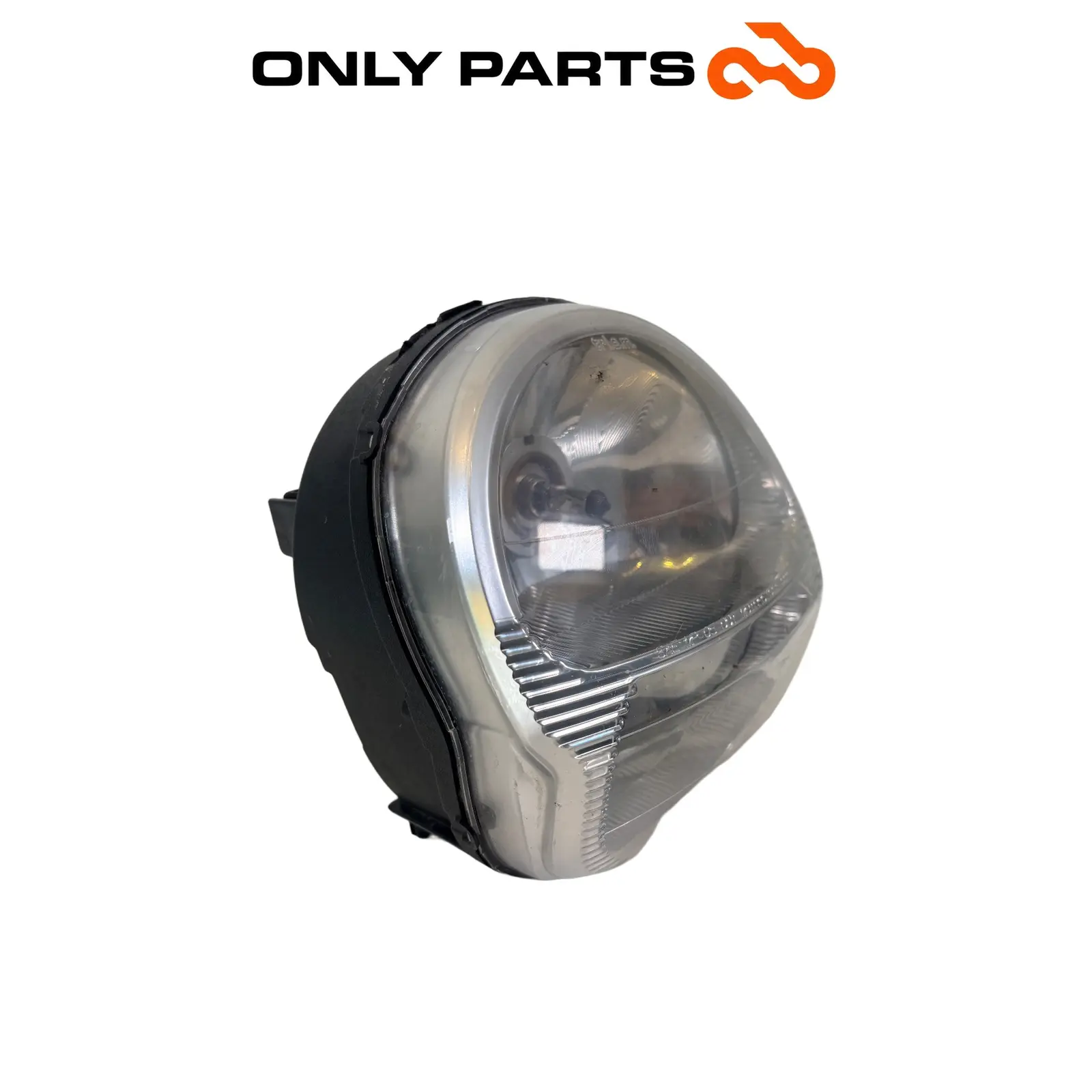 Faro anteriore Aprilia Scarabeo 300cc 2010 Bianco usato — foto reale 5