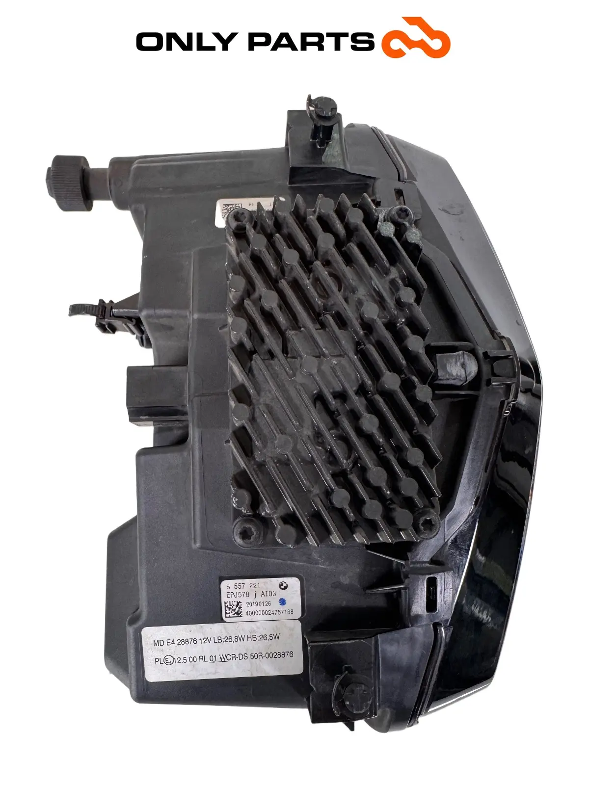 Faro anteriore BMW C 400 X 400cc 2020 Blu usato — foto reale 11