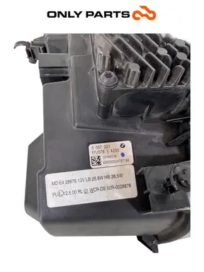 Faro anteriore BMW C 400 X 400cc 2020 Blu usato — foto reale 12