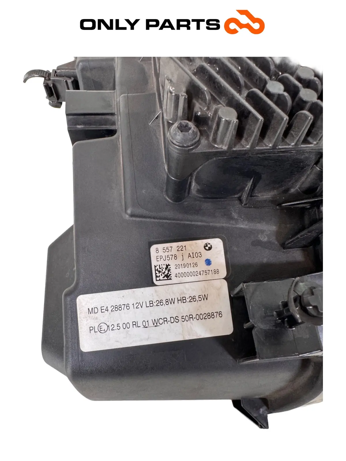 Faro anteriore BMW C 400 X 400cc 2020 Blu usato — foto reale 12
