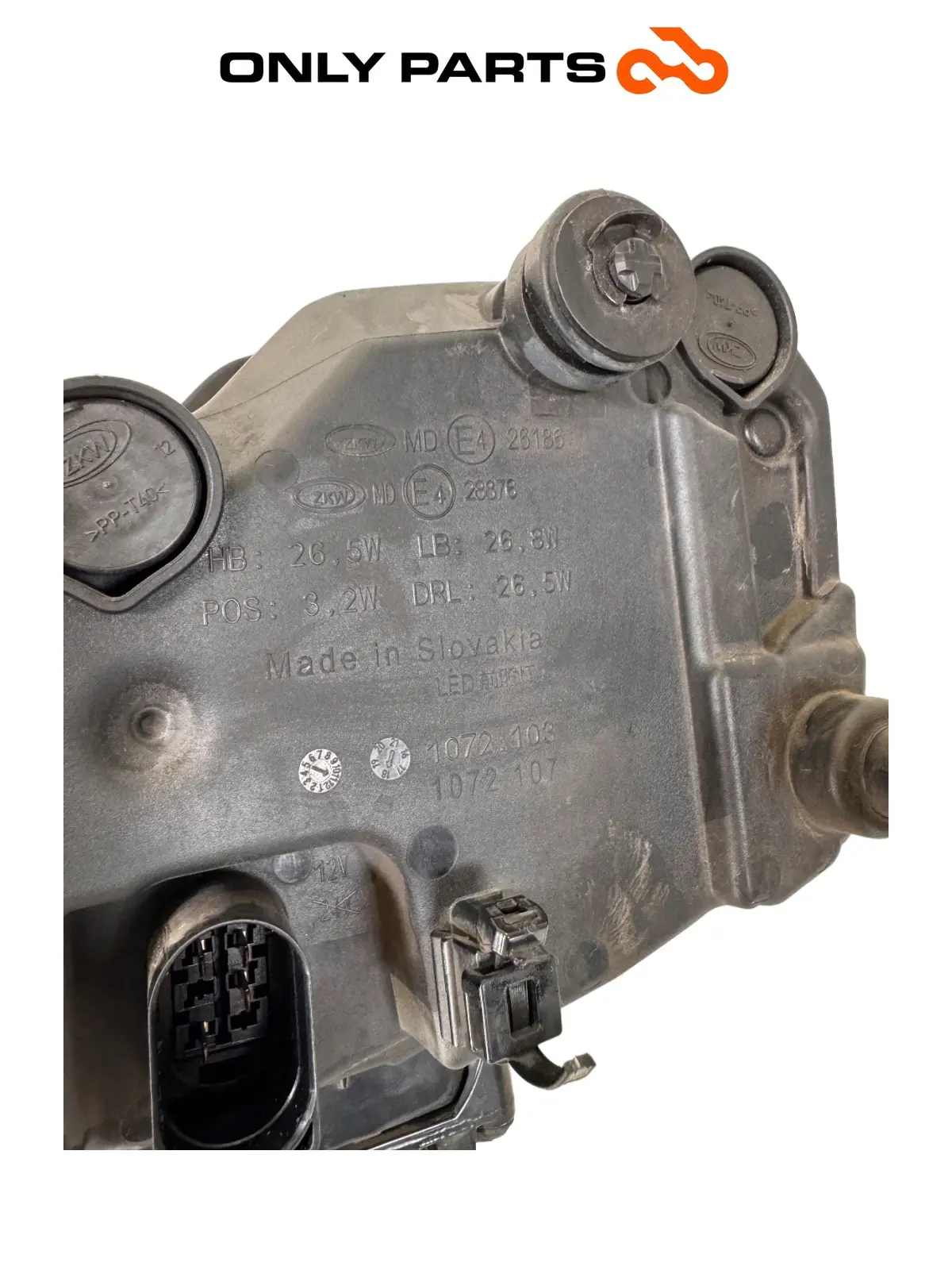 Faro anteriore BMW C 400 X 400cc 2020 Blu usato — foto reale 13