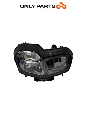 Faro anteriore BMW C 400 X 400cc 2020 Blu usato — foto reale 2