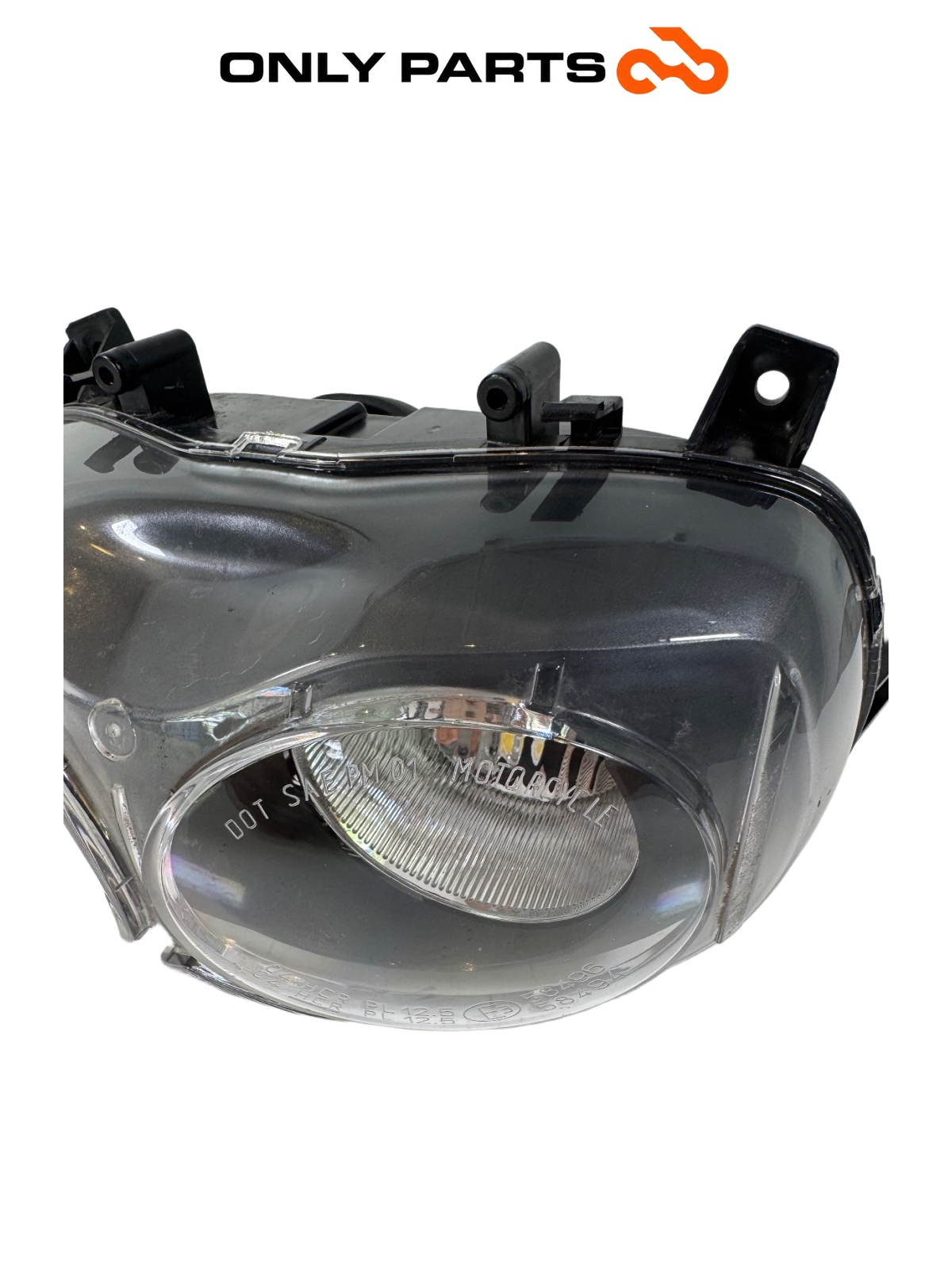 Faro anteriore BMW F 650 CS 2001 Grigio usato — foto reale 2