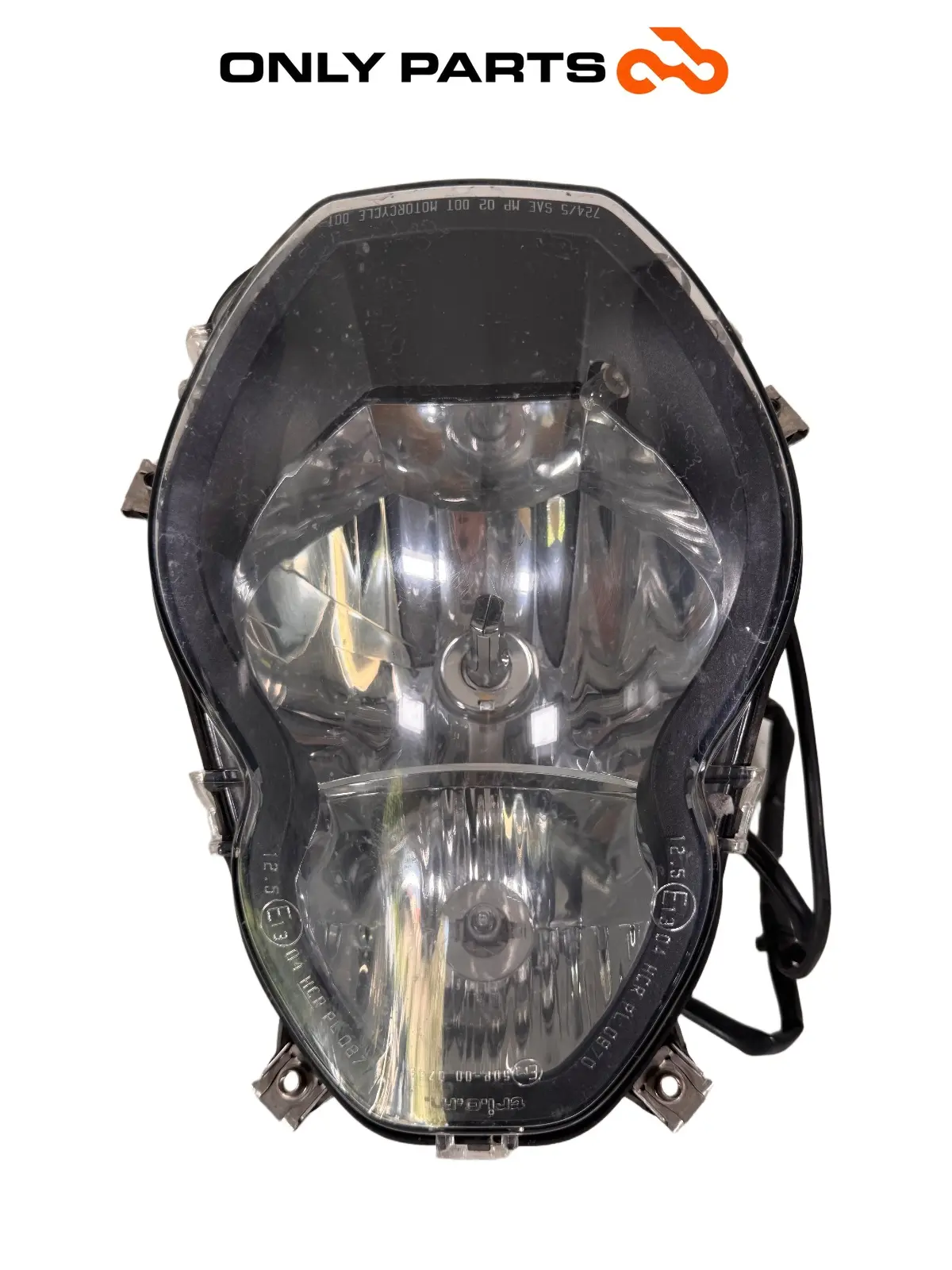 Faro anteriore KTM Super Duke 990cc 2006 Nero/Arancione usato — foto reale 7