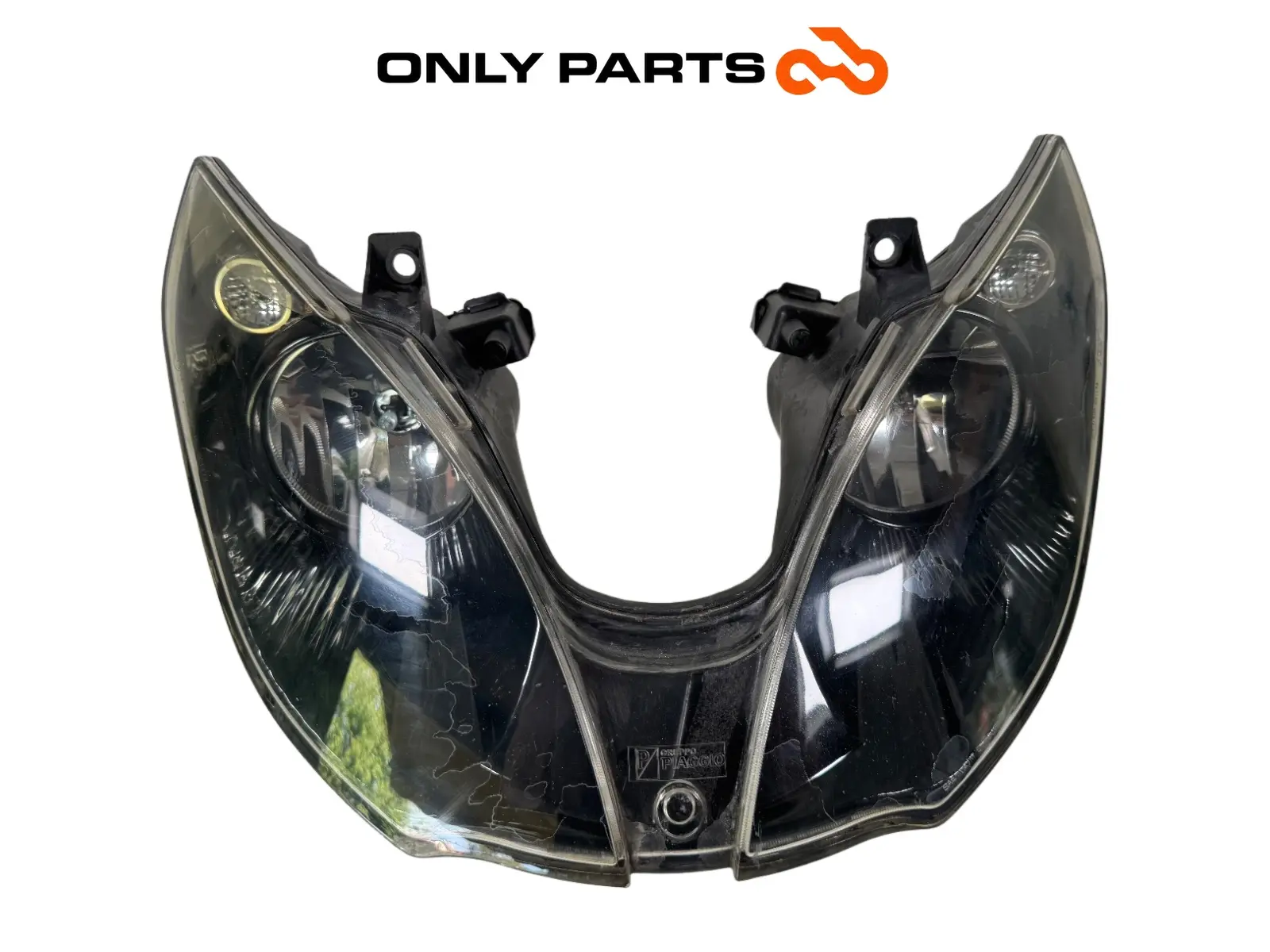 Faro anteriore Piaggio MP3 250cc 2009 Grigio usato — foto reale 10