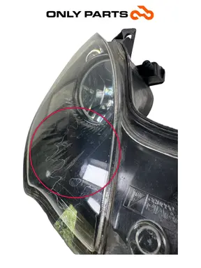 Faro anteriore Piaggio MP3 250cc 2009 Grigio usato — foto reale 2