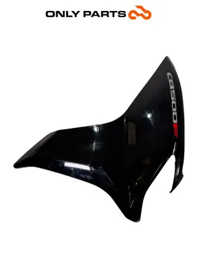 Fianchetto laterale DX / cover radiatore Honda CB 500 F 500cc 2014 Nero usato — foto reale 10