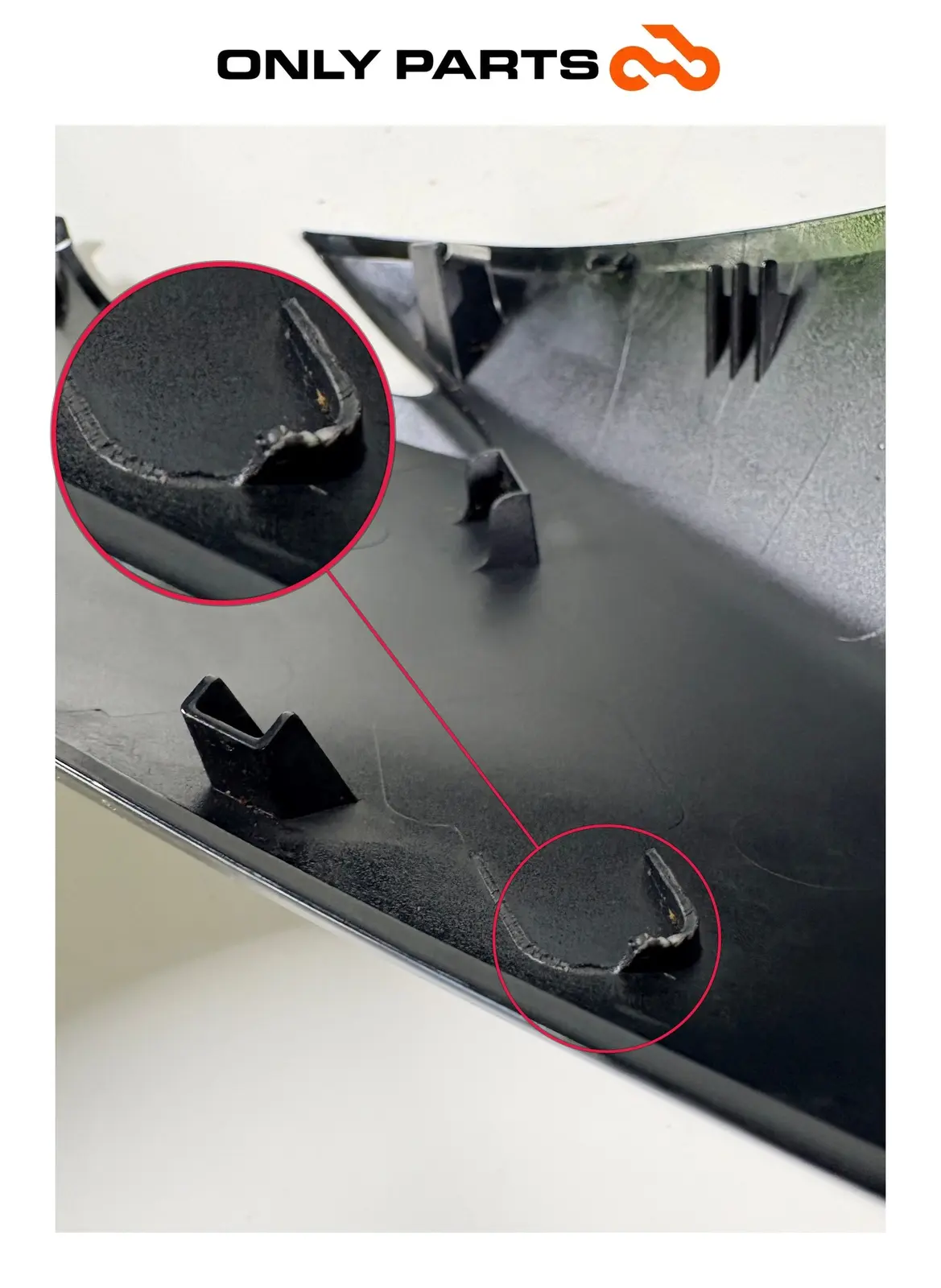 Fianchetto laterale DX / cover radiatore Honda CB 500 F 500cc 2014 Nero usato — foto reale 5