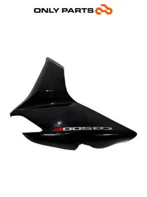 Fianchetto laterale DX / cover radiatore Honda CB 500 F 500cc 2014 Nero usato — foto reale 6