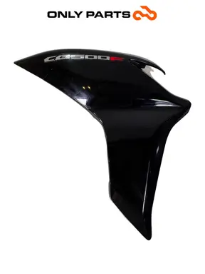Fianchetto laterale DX / cover radiatore Honda CB 500 F 500cc 2014 Nero usato — foto reale 9