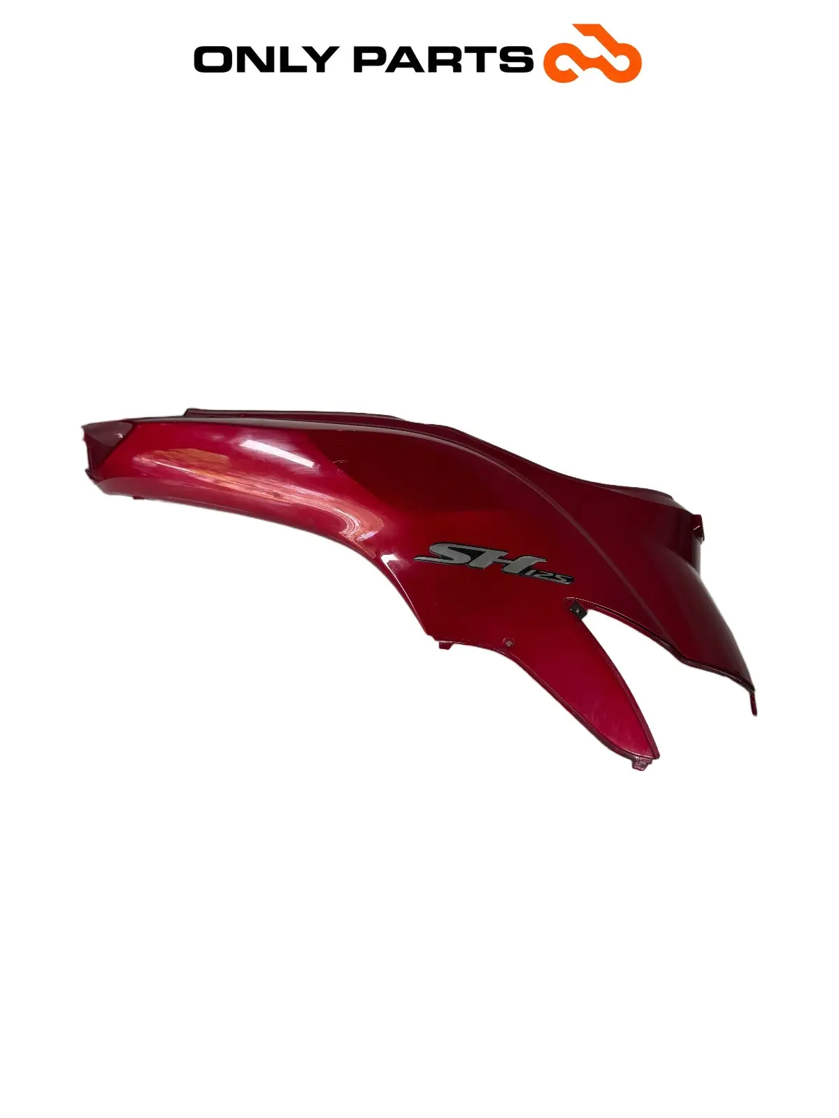 Fianchetto laterale DX Honda Sh 125cc 2004 Rosso usato — foto reale 8
