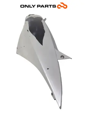 Fianchetto laterale posteriore DX Piaggio Mp3 Yourban 300cc 2013 Bianco usato — foto reale 2