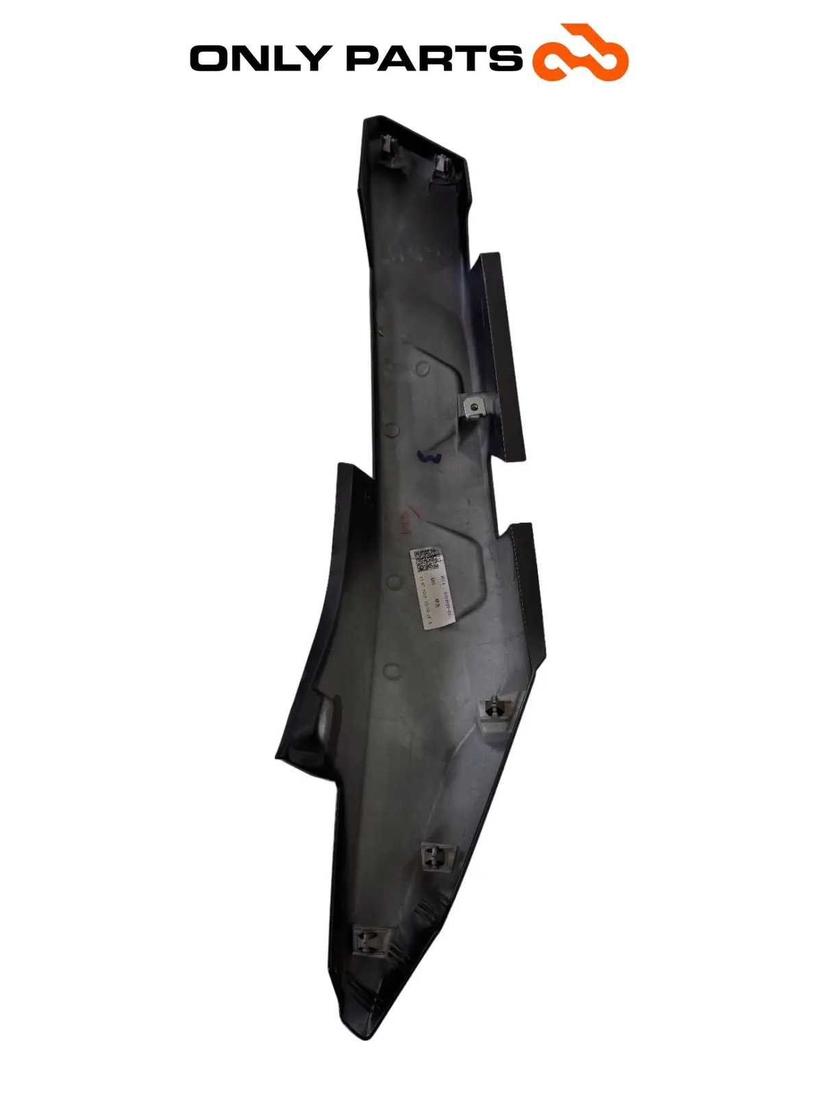 Fianchetto laterale posteriore SX BMW C 400 X 400cc 2020 Blu usato — foto reale 6
