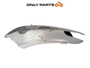 Fianchetto laterale posteriore SX Piaggio Mp3 Yourban 300cc 2013 Bianco usato — foto reale 1