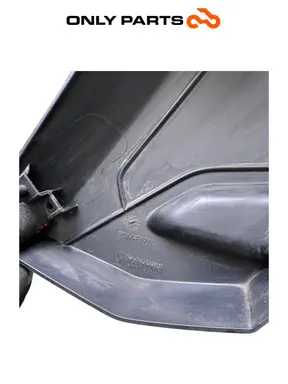Fianchetto laterale posteriore SX Yamaha X-max 125cc 2014 Grigio opaco usato — foto reale 7