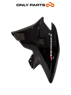 Fianchetto laterale SX / cover radiatore Honda CB 500 F 500cc 2014 Nero usato — foto reale 2