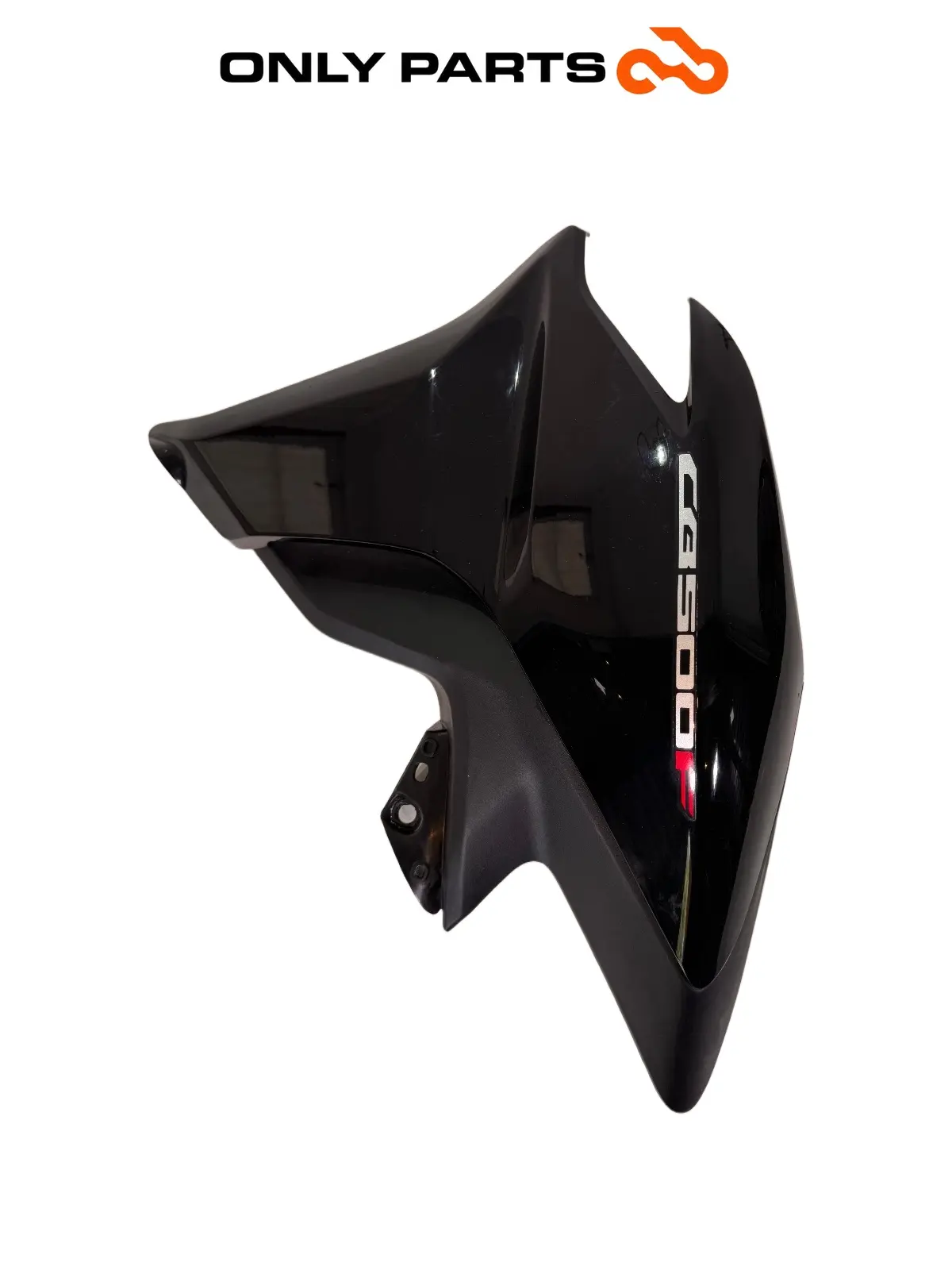 Fianchetto laterale SX / cover radiatore Honda CB 500 F 500cc 2014 Nero usato — foto reale 2