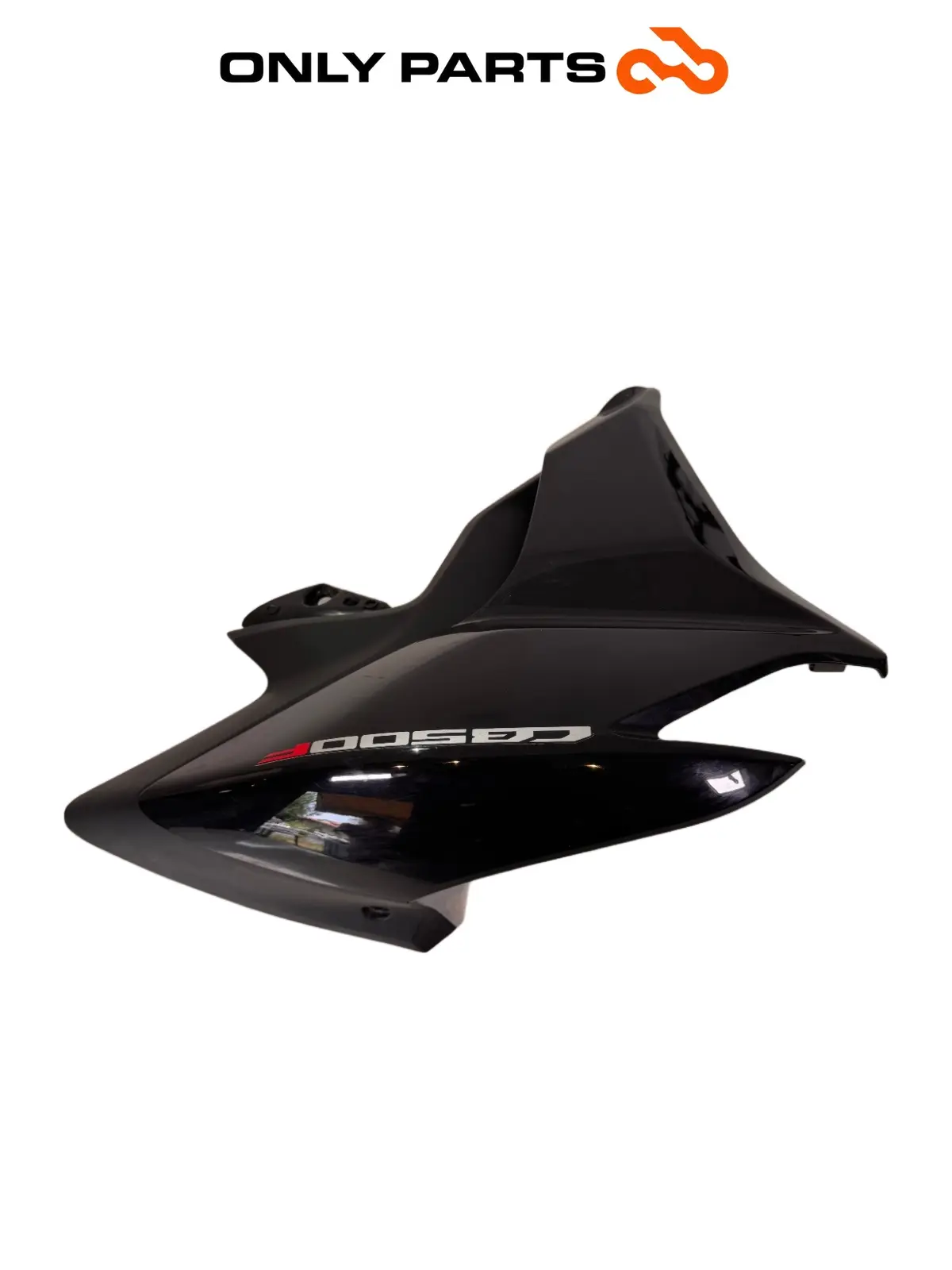 Fianchetto laterale SX / cover radiatore Honda CB 500 F 500cc 2014 Nero usato — foto reale 3