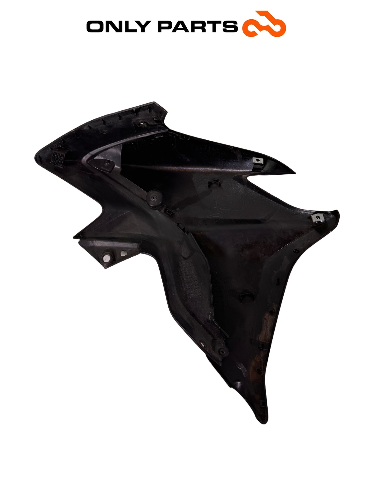 Fianchetto laterale SX / cover radiatore Honda CB 500 F 500cc 2014 Nero usato — foto reale 6