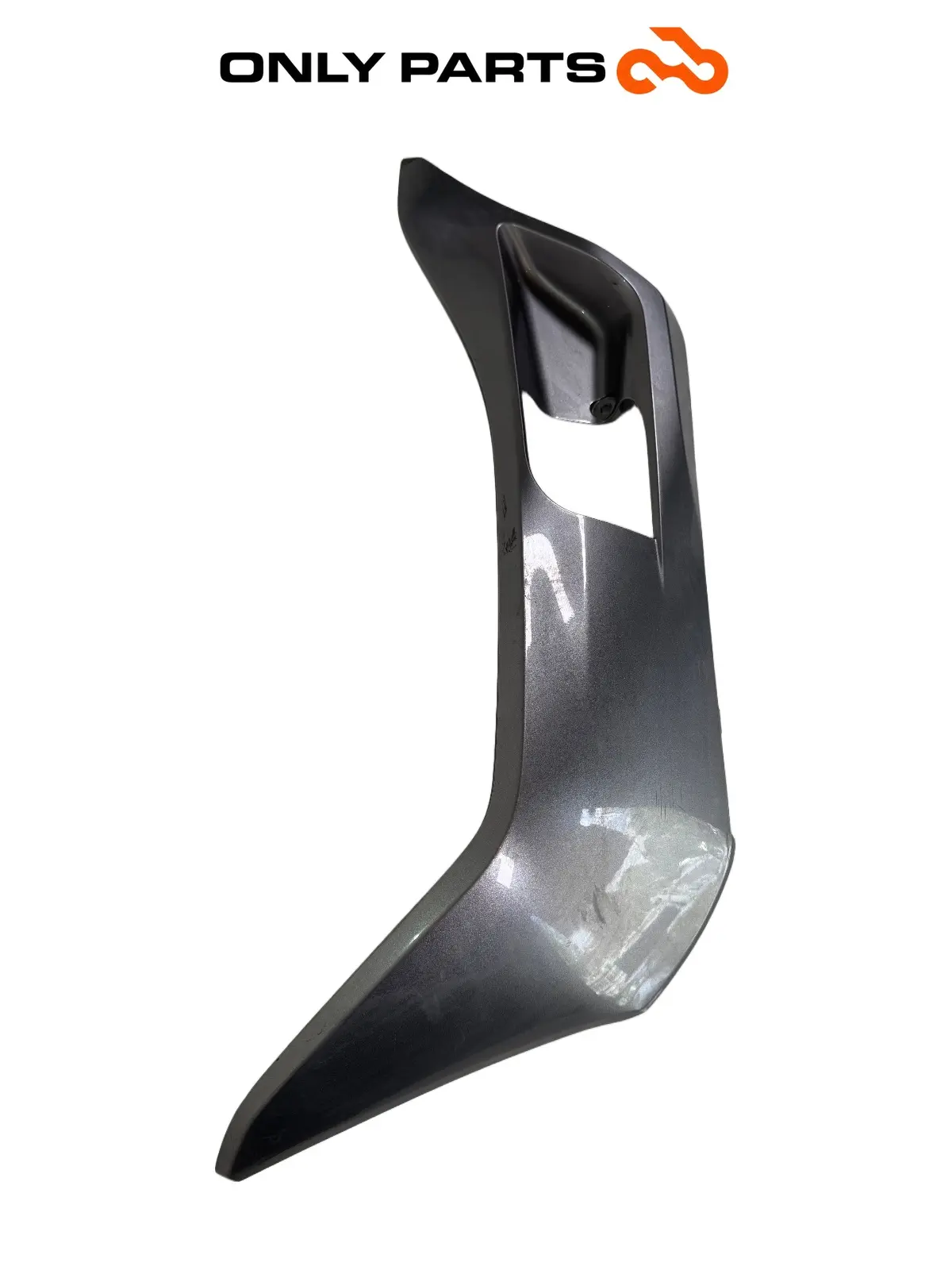 Fianchetto laterale SX Honda PCX 125cc 2011 Grigio usato — foto reale 6