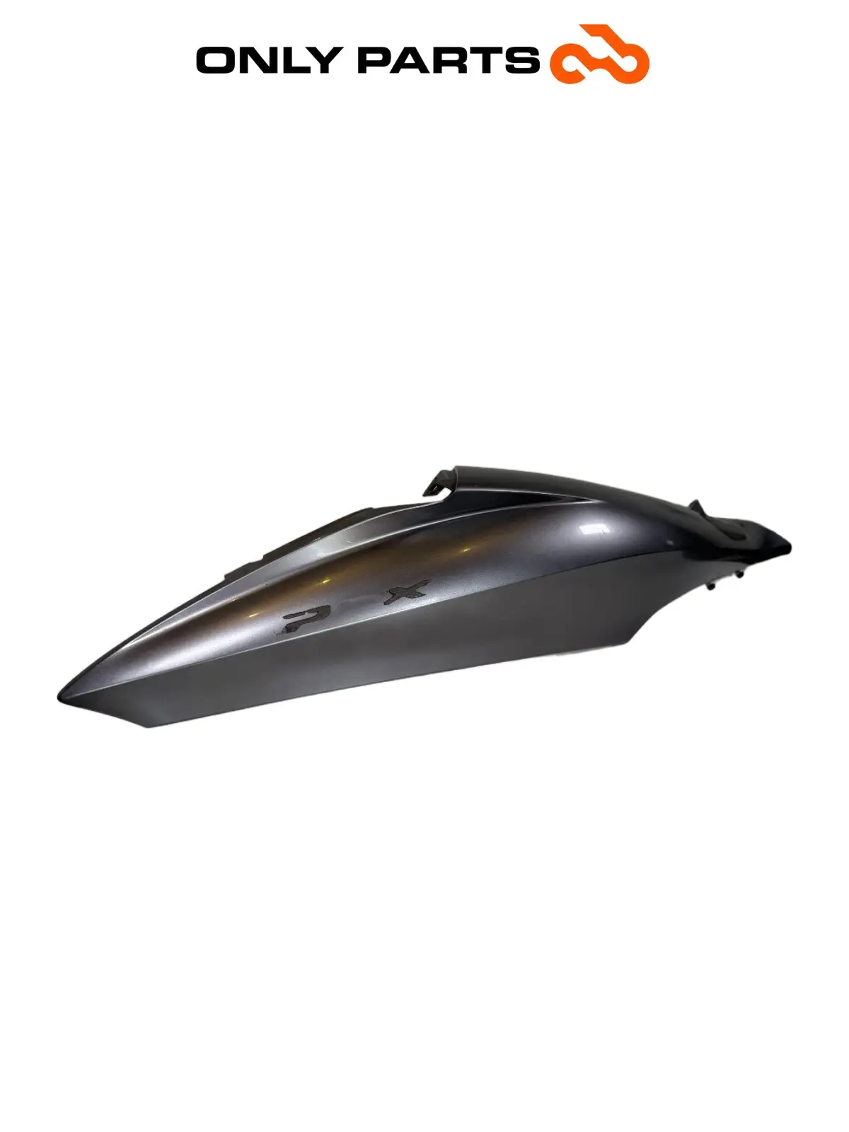 fianchetto posteriore DX Honda PCX 125cc 2011 Grigio usato — foto reale 4
