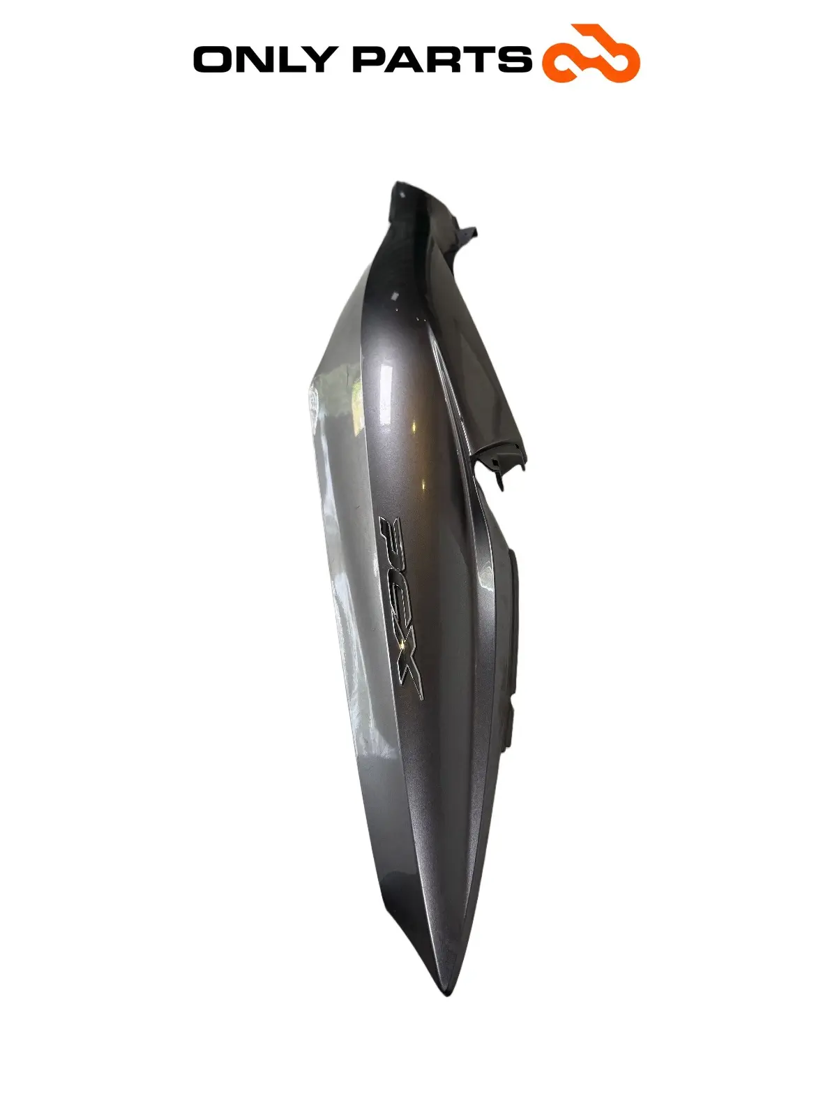 Fianchetto posteriore SX Honda PCX 125cc 2011 Grigio usato — foto reale 2