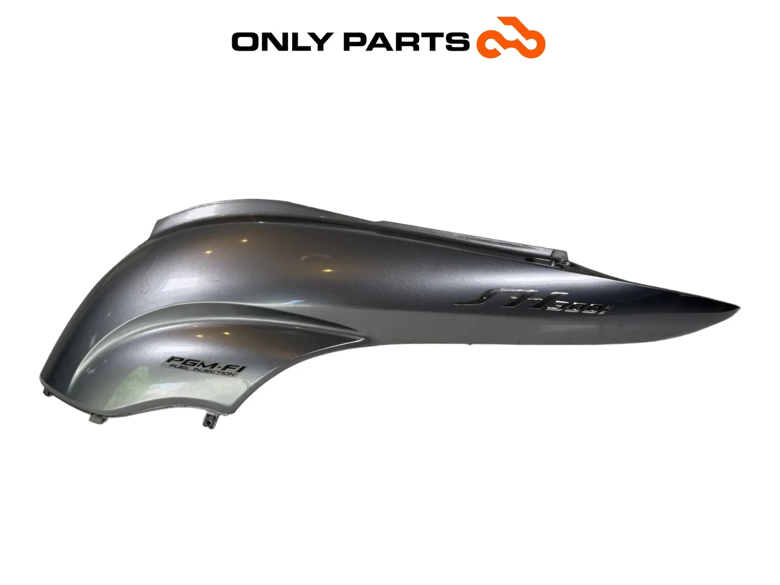 Fianchetto posteriore SX Honda SH 300i 2008 Grigio usato — foto reale 3