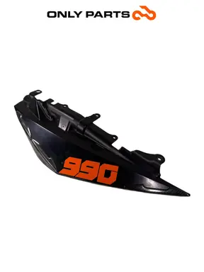Fianchetto posteriore SX KTM Super Duke 990cc 2006 Nero/Arancione usato — foto reale 1