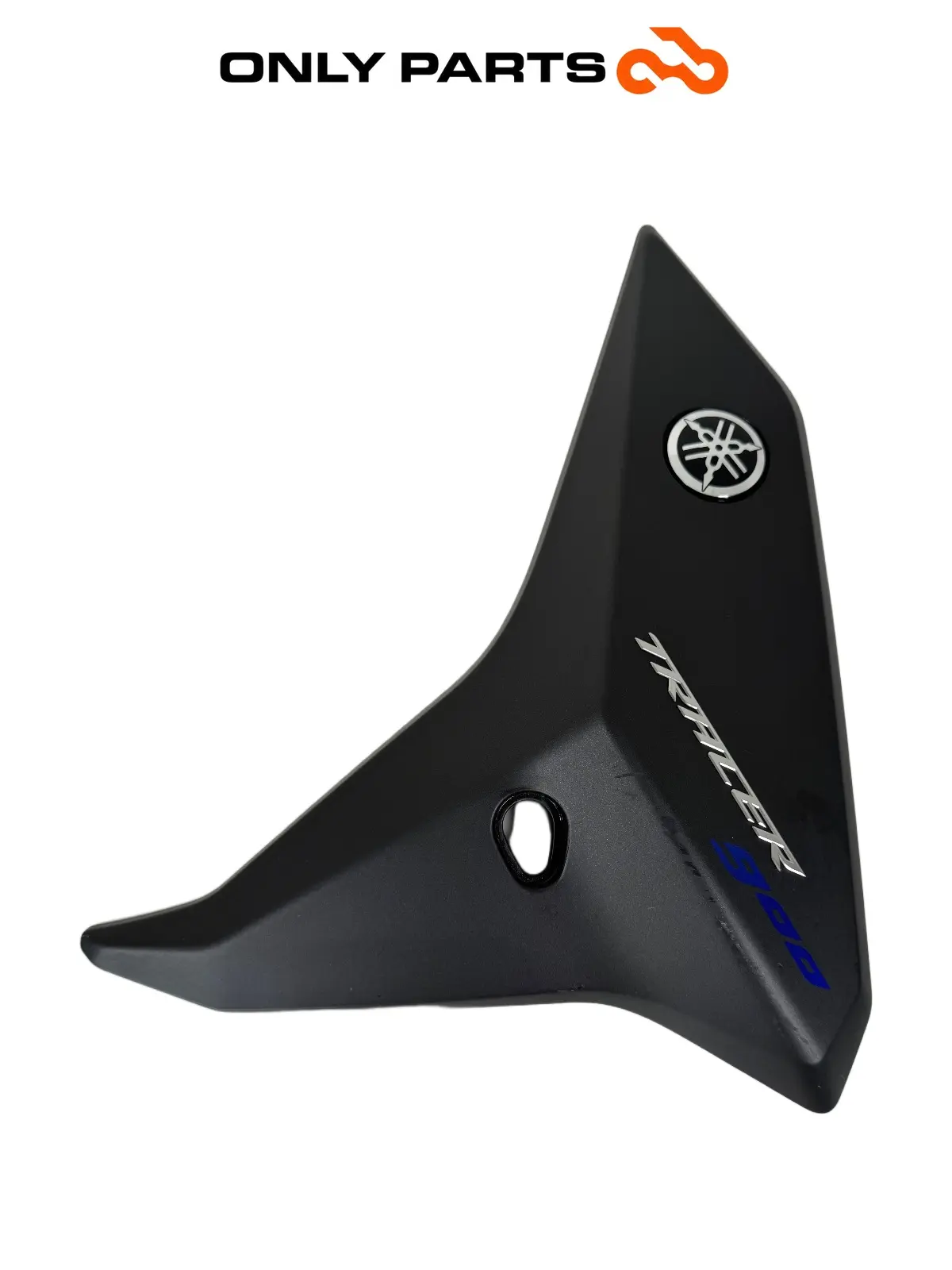 Fianchetto sinistro / carena anteriore superiore Yamaha Tracer 900cc 2019 Nero usato — foto reale 2