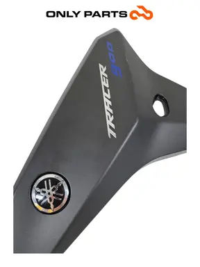 Fianchetto sinistro / carena anteriore superiore Yamaha Tracer 900cc 2019 Nero usato — foto reale 5