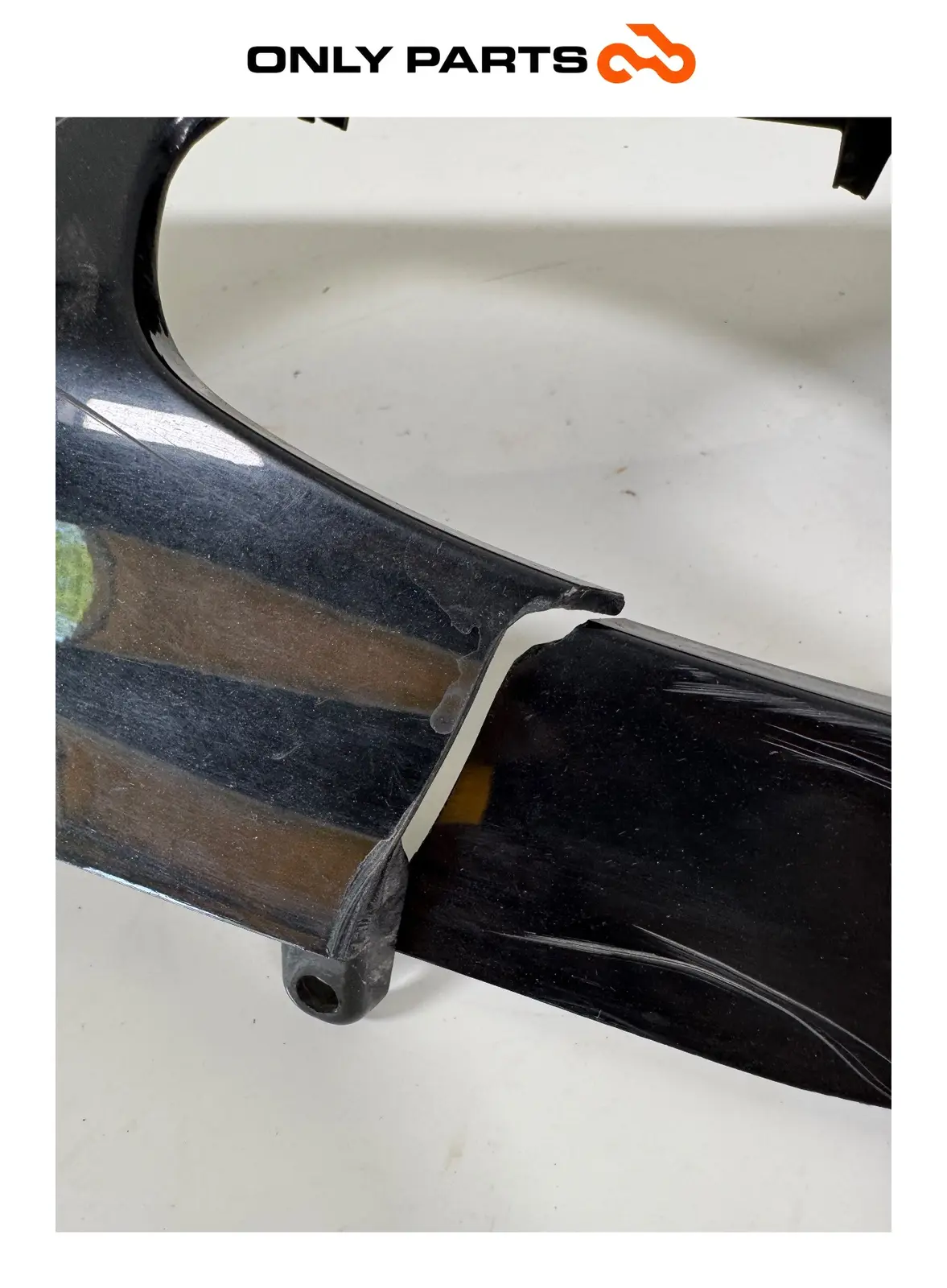 Fianchetto sotto pedana SX Honda SH 150cc 2017 Nero usato — foto reale 6