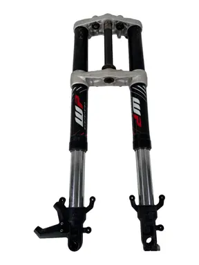Forcella anteriore completa KTM Duke 200cc 2012 Arancione usato — foto reale 2
