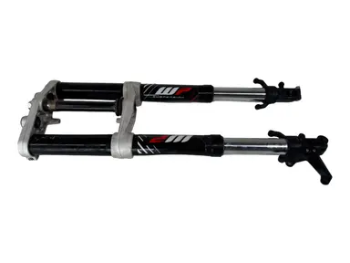 Forcella anteriore completa KTM Duke 200cc 2012 Arancione usato — foto reale 3
