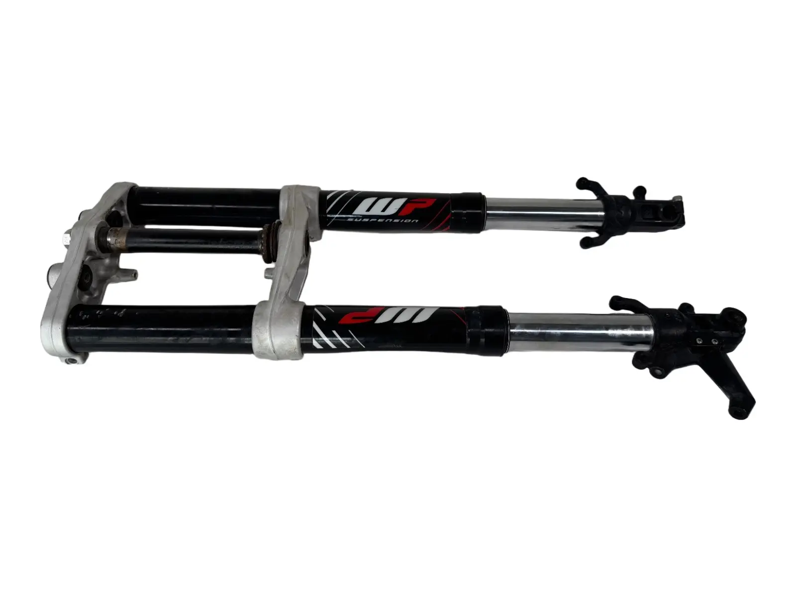 Forcella anteriore completa KTM Duke 200cc 2012 Arancione usato — foto reale 3