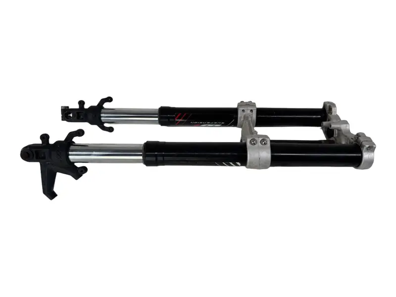 Forcella Anteriore Completa / Steli + Piastra WP originale KTM Duke 200cc 2012 — 4