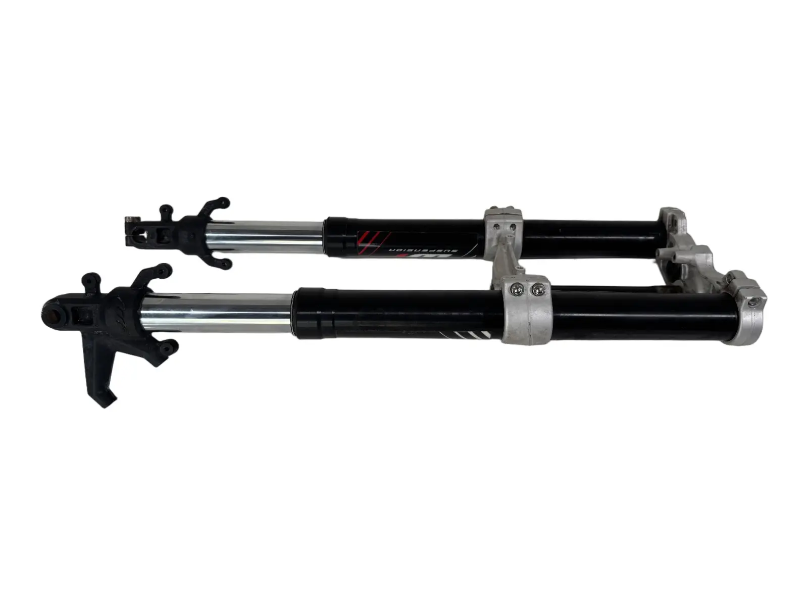 Forcella anteriore completa KTM Duke 200cc 2012 Arancione usato — foto reale 4