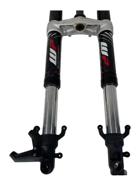 Forcella anteriore completa KTM Duke 200cc 2012 Arancione usato — foto reale 7