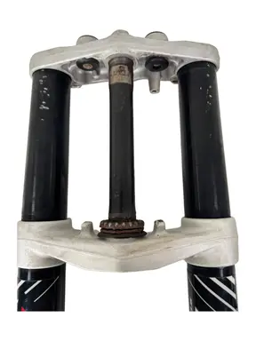 Forcella anteriore completa KTM Duke 200cc 2012 Arancione usato — foto reale 8
