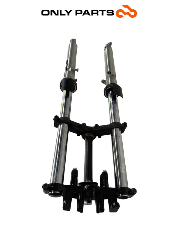 FORCELLA ANTERIORE KAWASAKI ER-5 500 2002 STELI + PIASTRA ORIGINALE / FRONT FORK — 2
