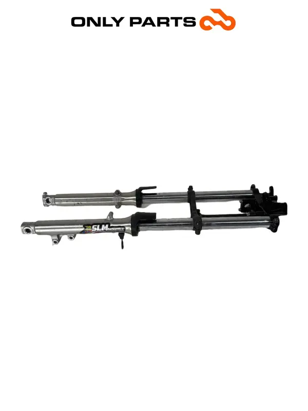 FORCELLA ANTERIORE KAWASAKI ER-5 500 2002 STELI + PIASTRA ORIGINALE / FRONT FORK — 5