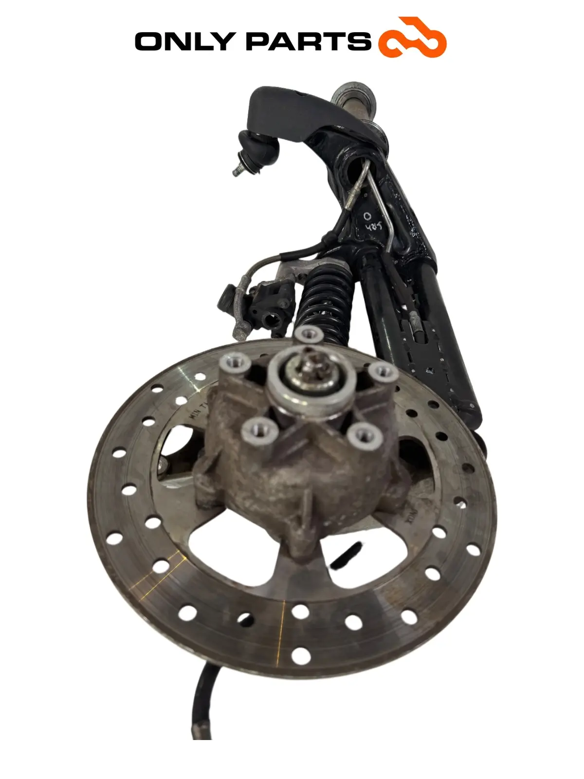 forcella anteriore SX Piaggio MP3 250cc 2009 Grigio usato — foto reale 13