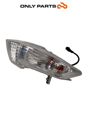 Freccia posteriore DX Piaggio Mp3 Yourban 300cc 2013 Bianco usato — foto reale 8