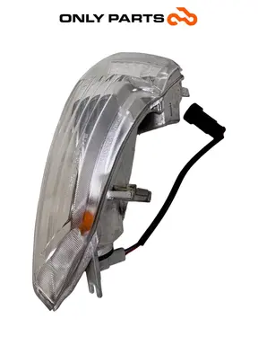 Freccia posteriore SX Piaggio Mp3 Yourban 300cc 2013 Bianco usato — foto reale 4