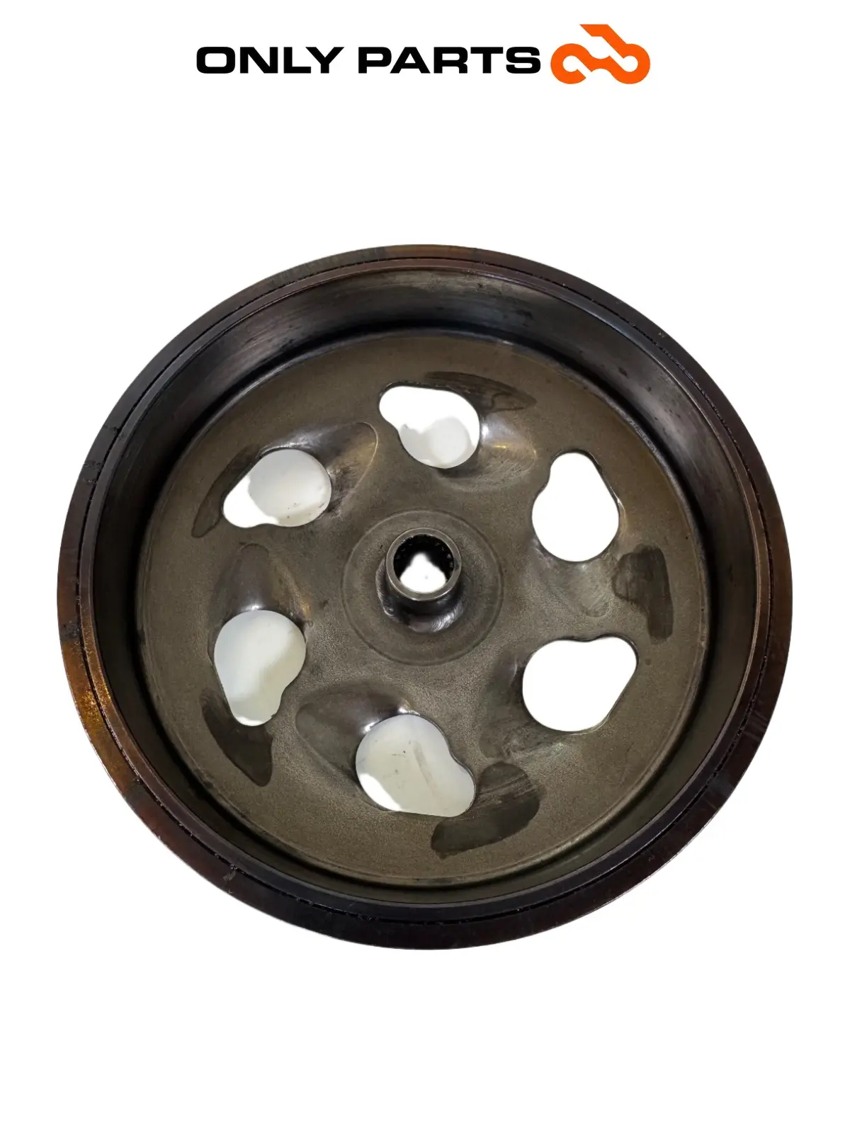 Frizione centrifuga Malossi con campana — kit 2 pezzi (aftermarket) Kymco People GTi 300cc 2014 Bianco usato — foto reale 7