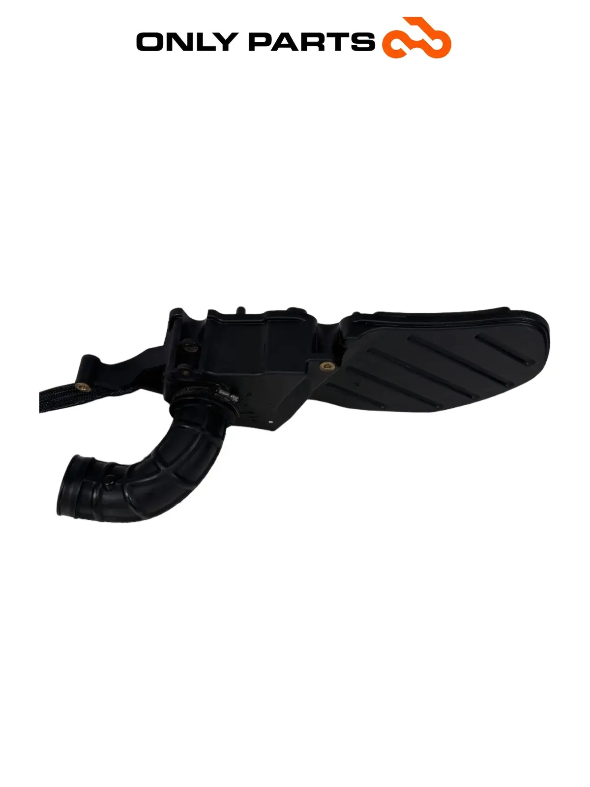 Guscio / coperchio airbox + manicotto Piaggio Beverly Police 300cc 2018 Nero usato — foto reale 1