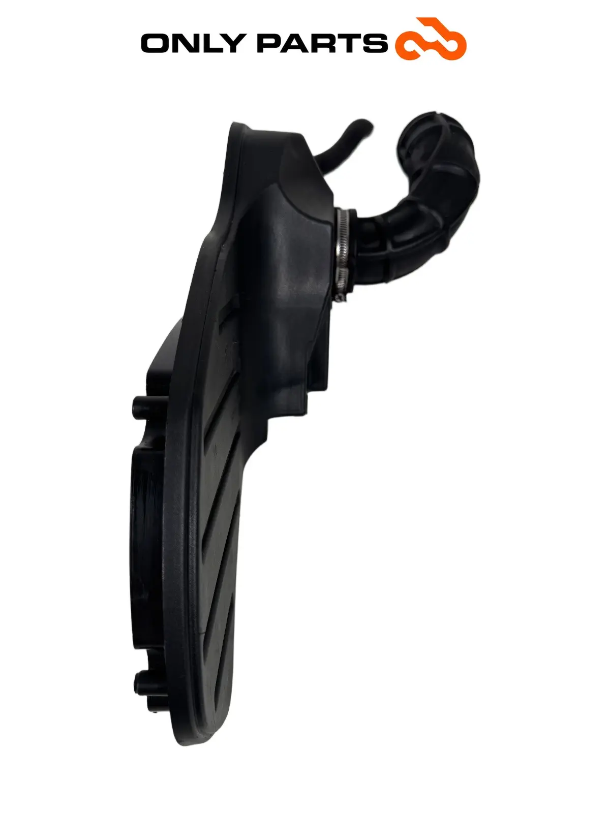 Guscio / coperchio airbox + manicotto Piaggio Beverly Police 300cc 2018 Nero usato — foto reale 3