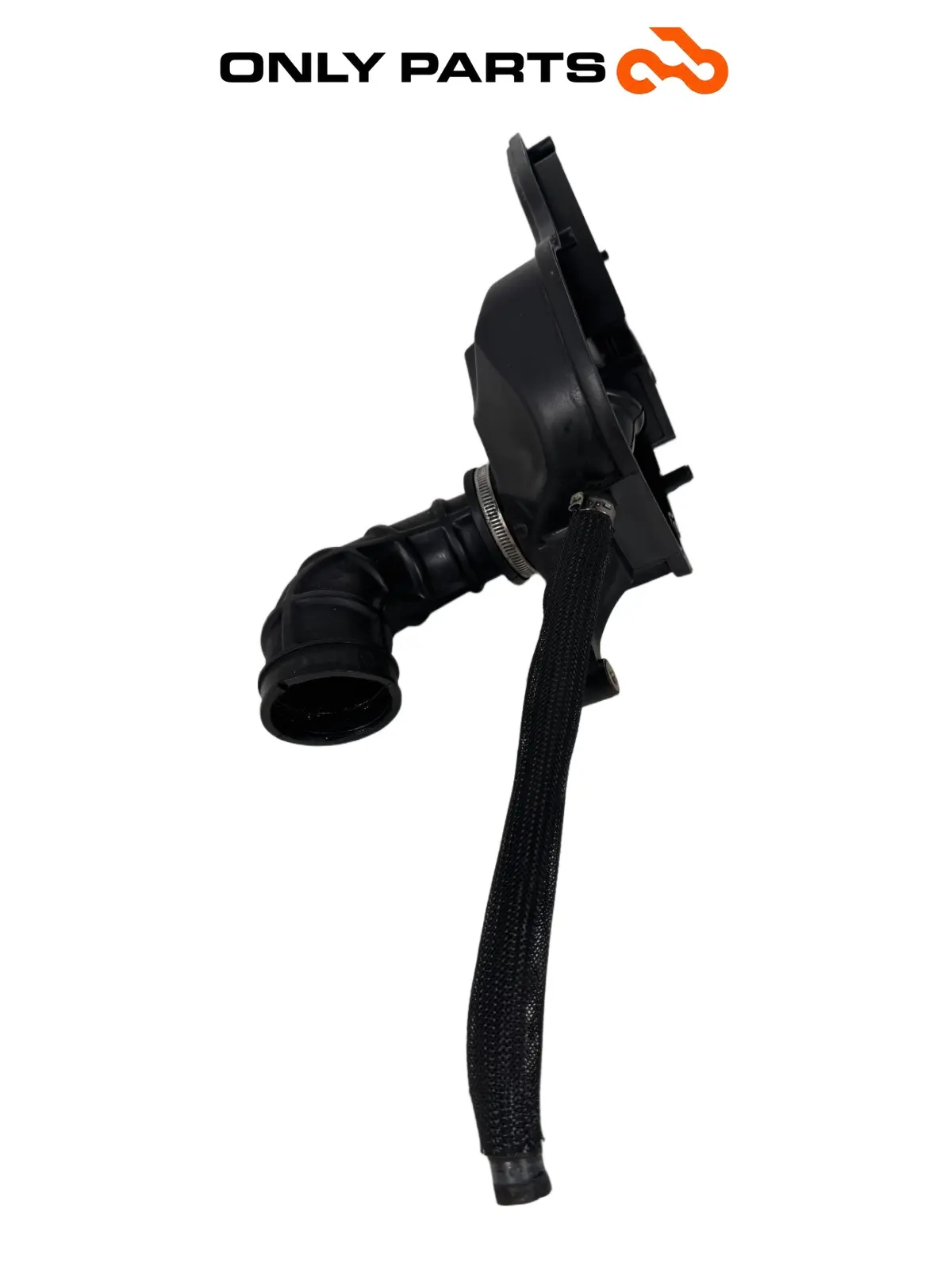 Guscio / coperchio airbox + manicotto Piaggio Beverly Police 300cc 2018 Nero usato — foto reale 5