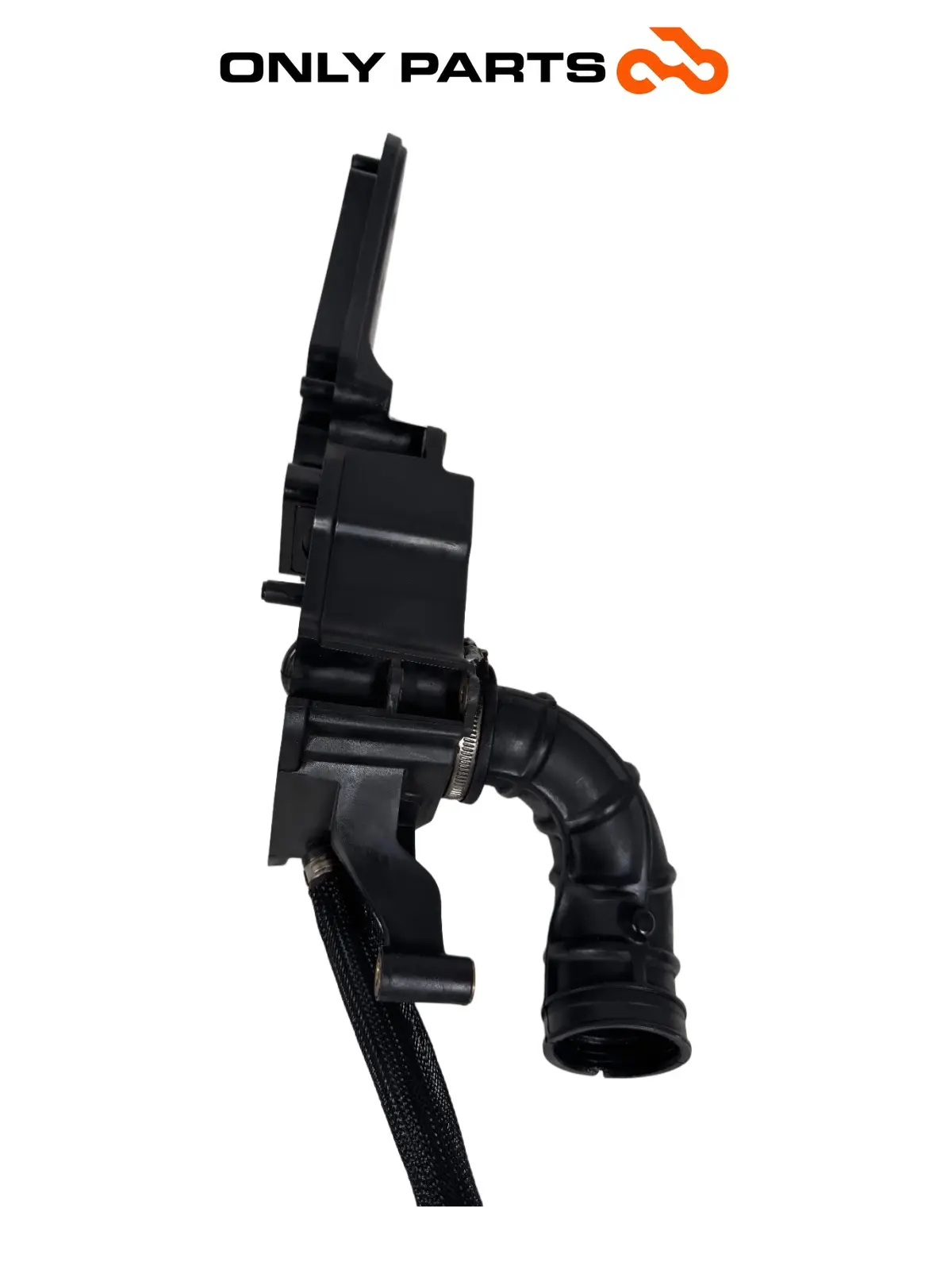 Guscio / coperchio airbox + manicotto Piaggio Beverly Police 300cc 2018 Nero usato — foto reale 6
